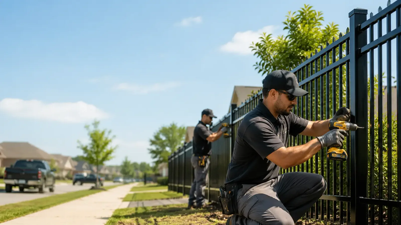 Metal Fence Installation in Surry, VA